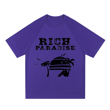 Raglan Sleeve Mesh T-Shirt