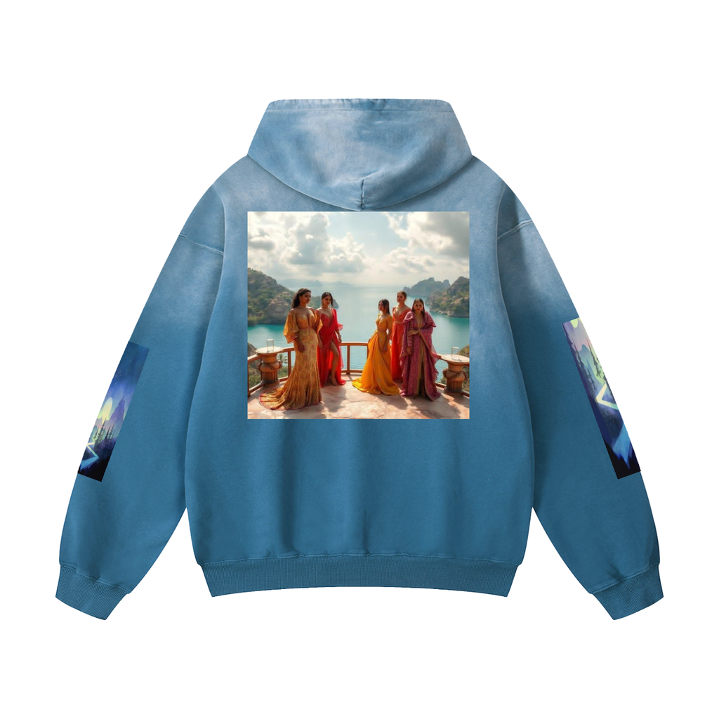 Heavyweight Sunfade Oversized Hoodie