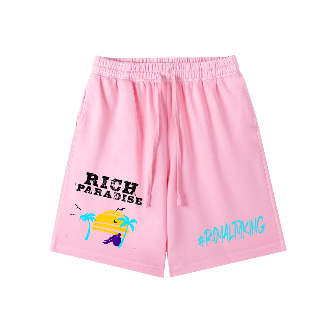 Vintage Wash Cotton Shorts