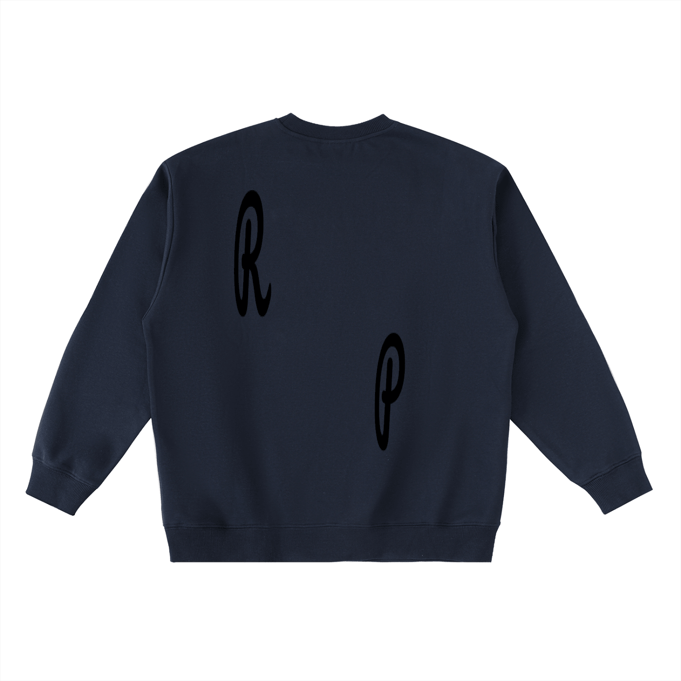 Oversized Crewneck Taped Sweatshirt