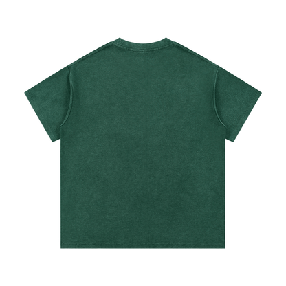 Mineral Wash Waffle Knit T-Shirt