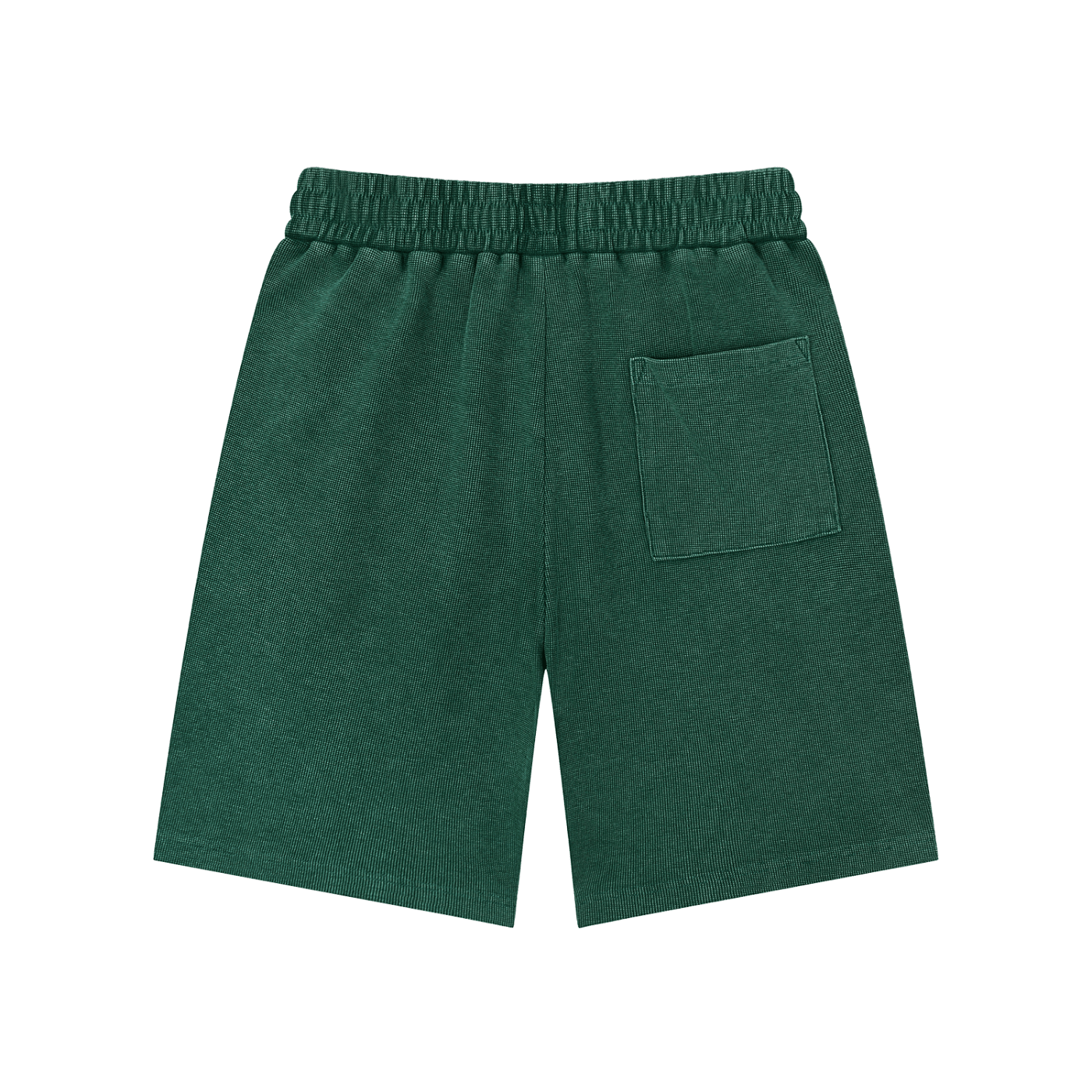 Mineral Wash Waffle Knit Shorts