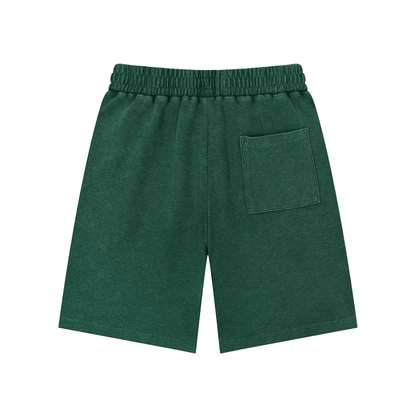 Mineral Wash Waffle Knit Shorts