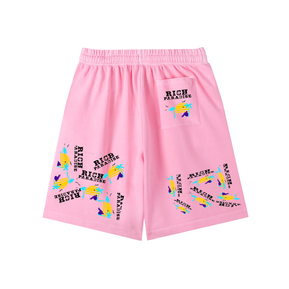 Vintage Wash Cotton Shorts