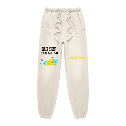 Sunfade Fleeced Sweatpants