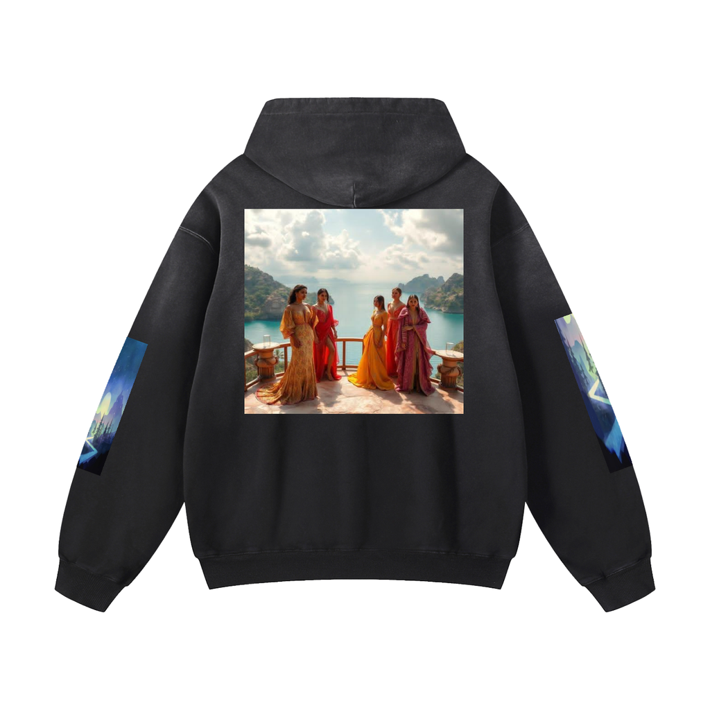 Heavyweight Sunfade Oversized Hoodie