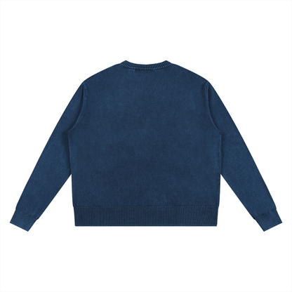 Mineral Wash Oversized Sweater
