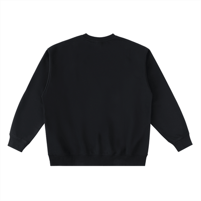 Oversized Crewneck Taped Sweatshirt