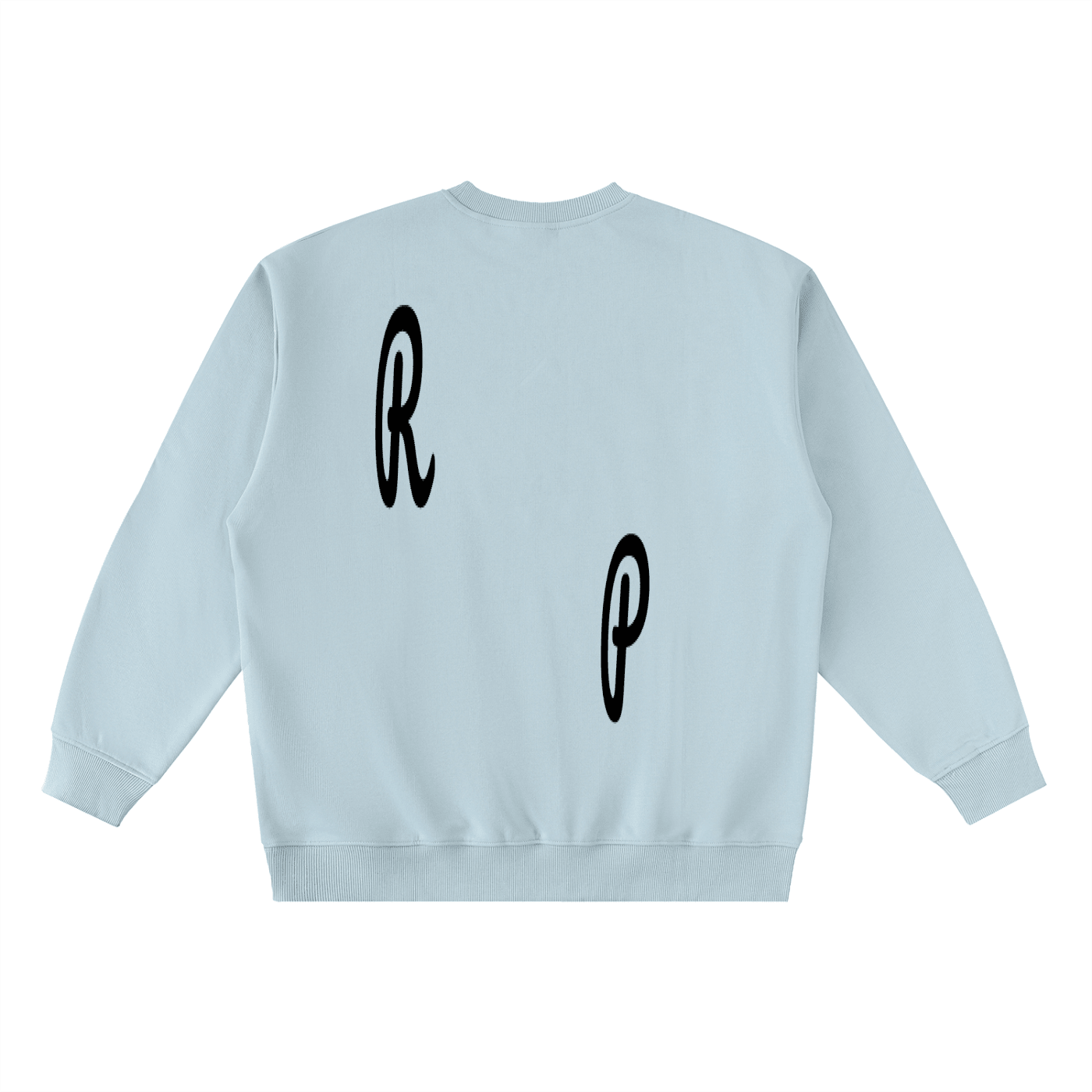 Oversized Crewneck Taped Sweatshirt