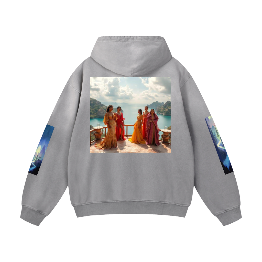 Heavyweight Sunfade Oversized Hoodie