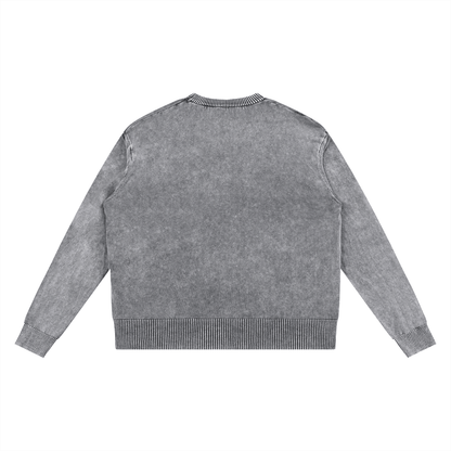 Mineral Wash Oversized Sweater