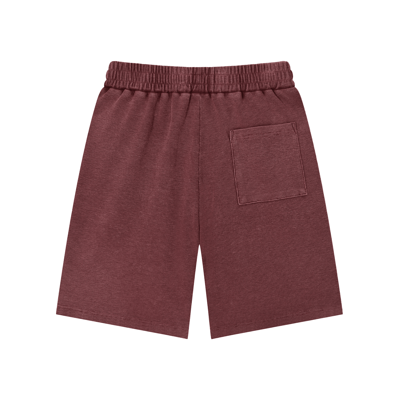 Mineral Wash Waffle Knit Shorts