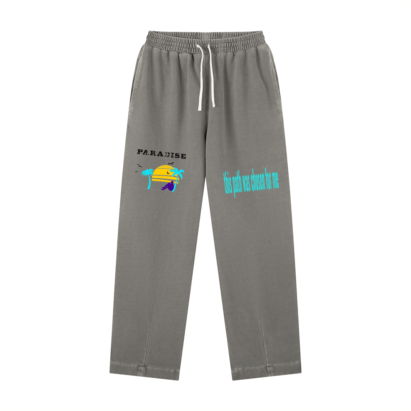 Vintage Washed Drawstring Sweatpants