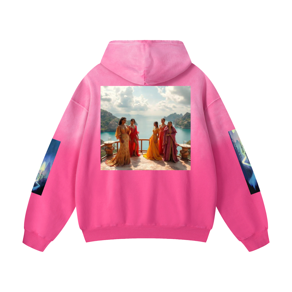Heavyweight Sunfade Oversized Hoodie