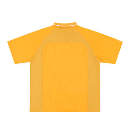 Striped V-Neck Soccer Jersey