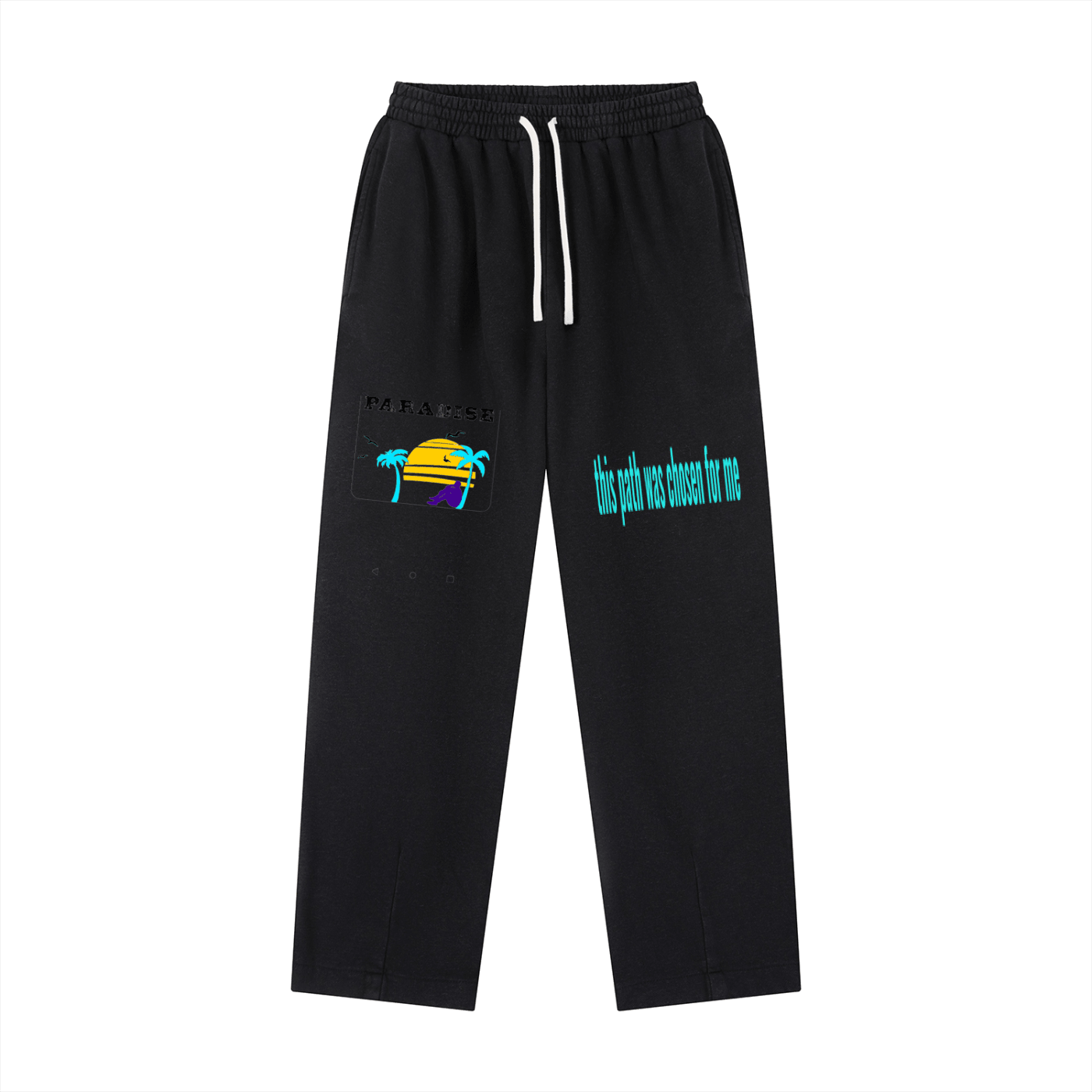 Vintage Washed Drawstring Sweatpants