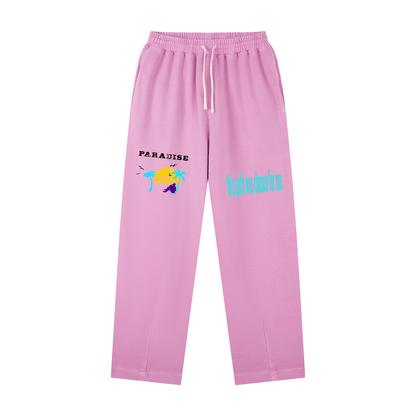 Vintage Washed Drawstring Sweatpants