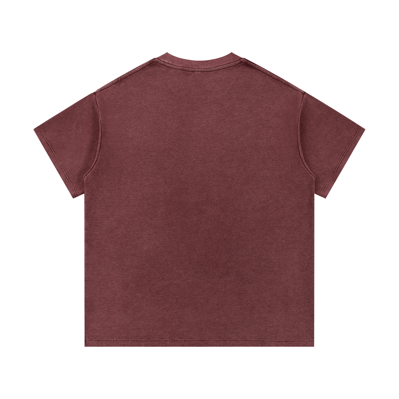 Mineral Wash Waffle Knit T-Shirt
