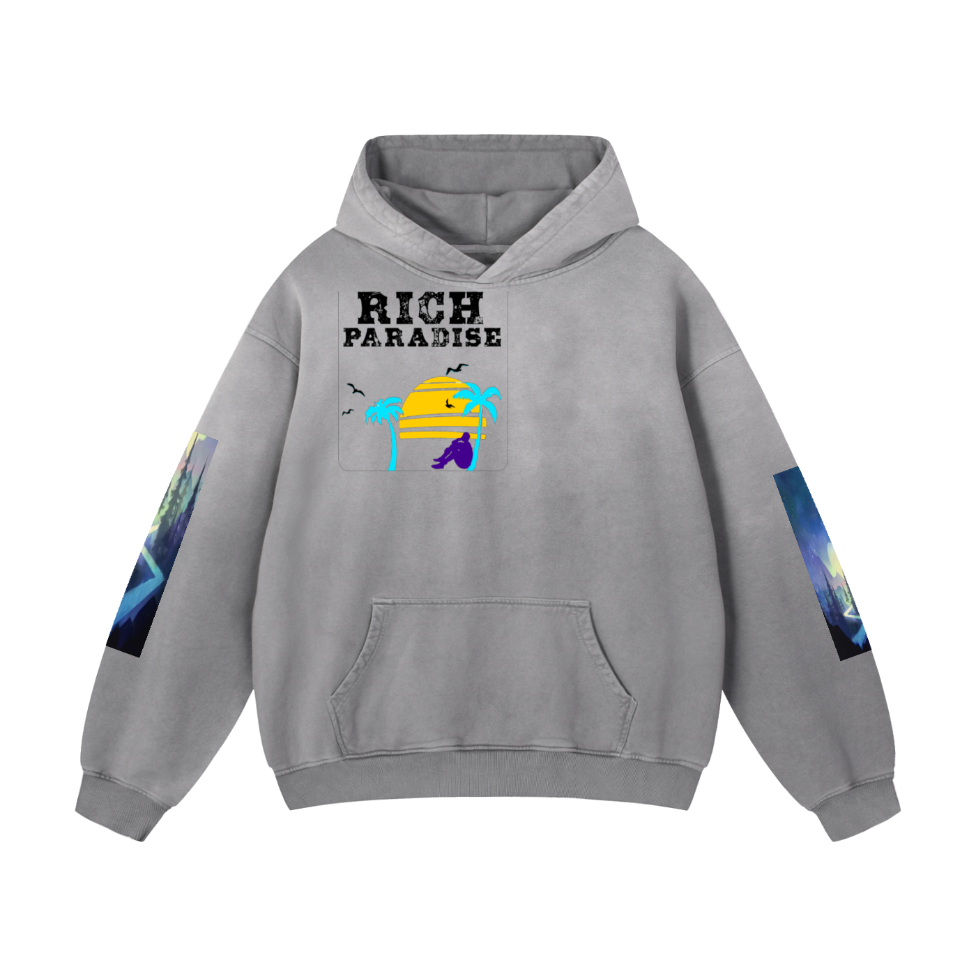 Heavyweight Sunfade Oversized Hoodie