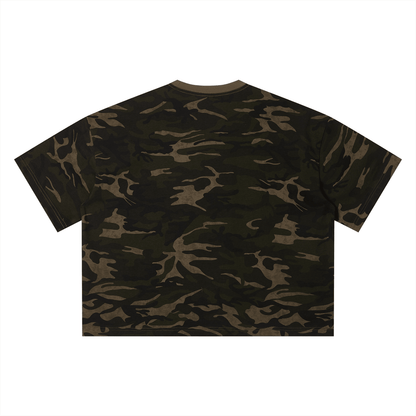 Unisex Camo Boxy T-Shirt