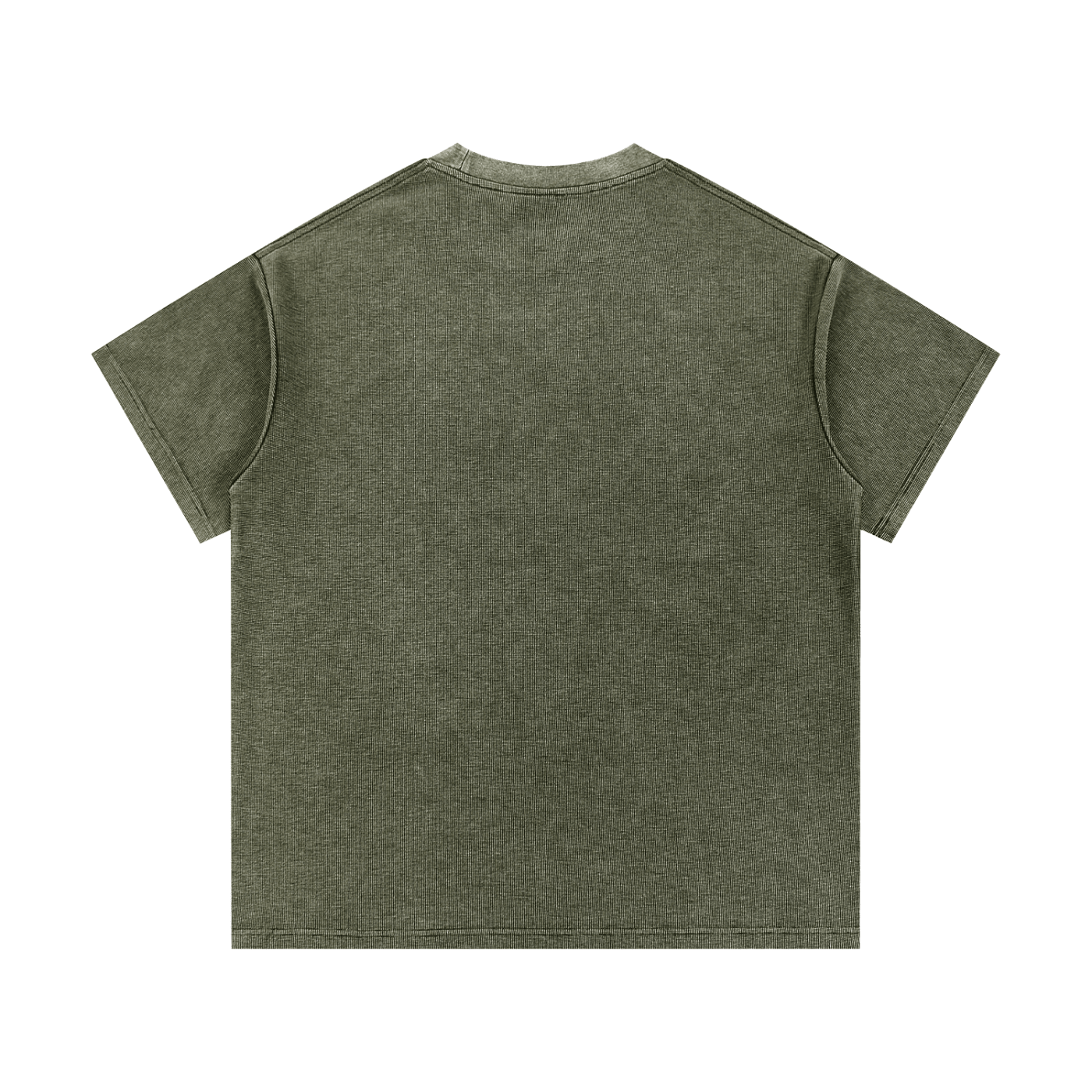 Mineral Wash Waffle Knit T-Shirt