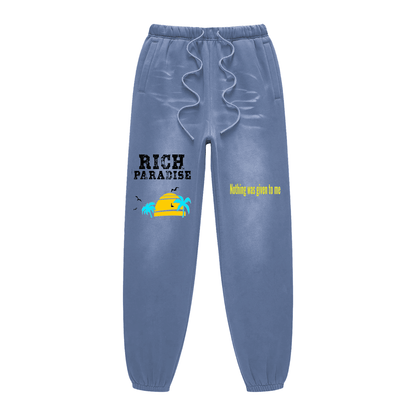 Sunfade Fleeced Sweatpants