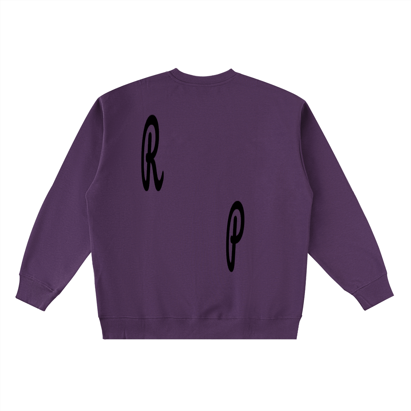 Oversized Crewneck Taped Sweatshirt