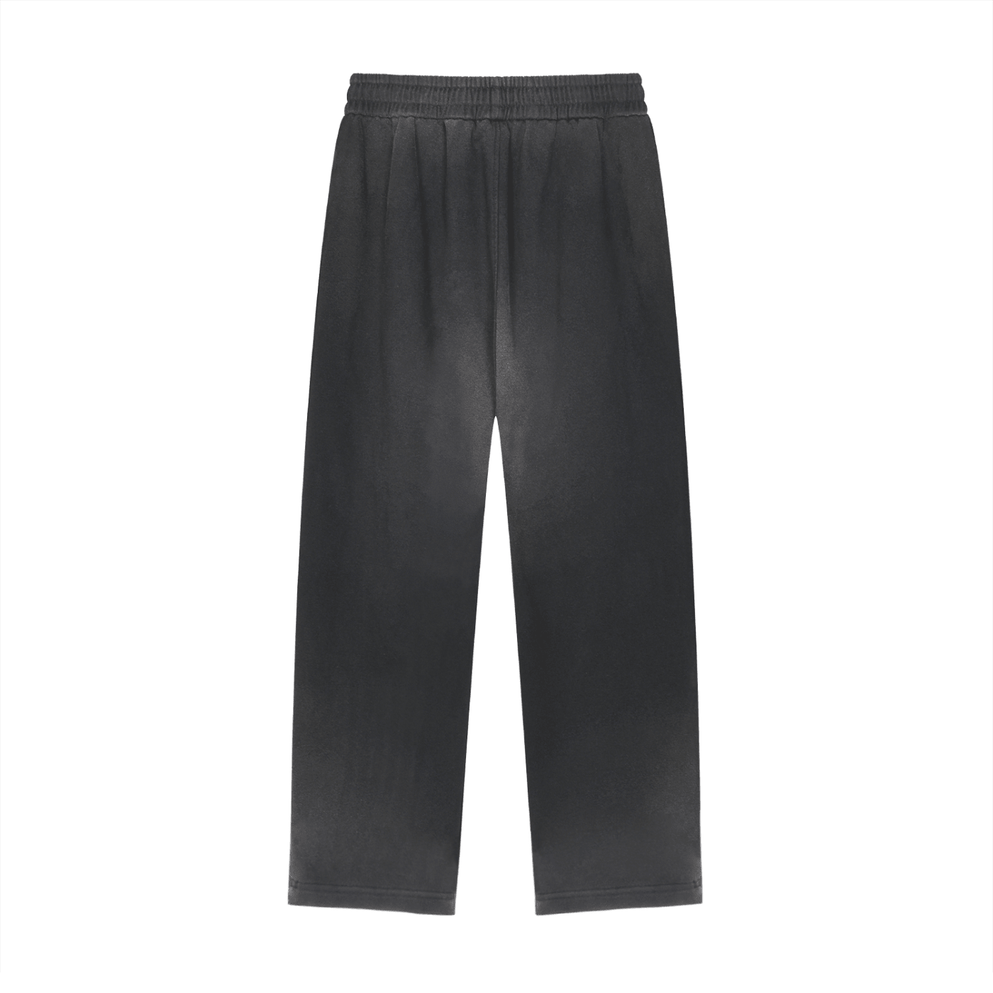 Sun Fade Raw Edge Straight-Leg Sweatpants