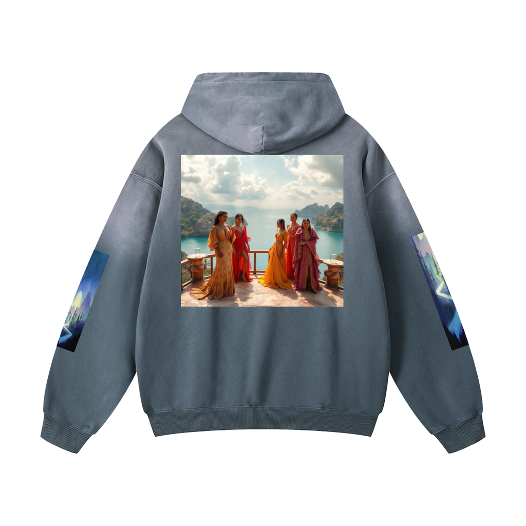 Heavyweight Sunfade Oversized Hoodie