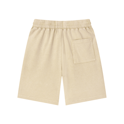 Mineral Wash Waffle Knit Shorts